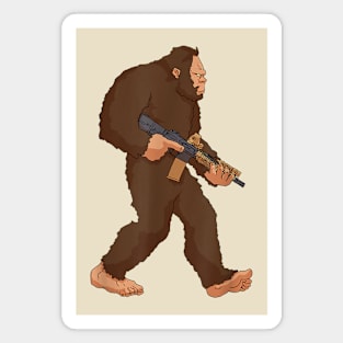 Bigfoot Second Amendment Magnet